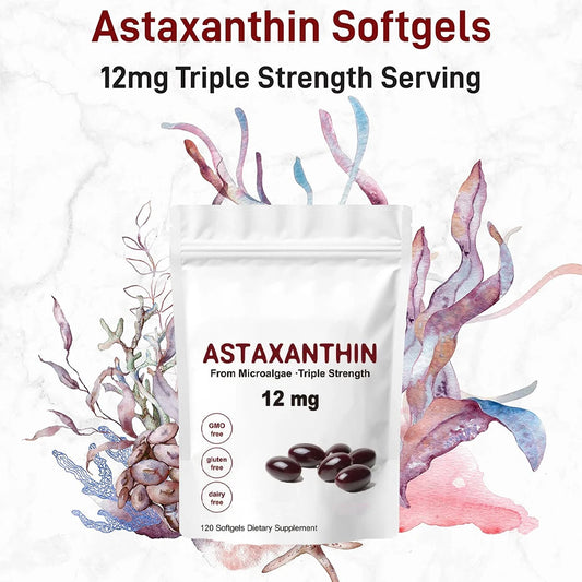 Astaxanthin 12mg Softgels